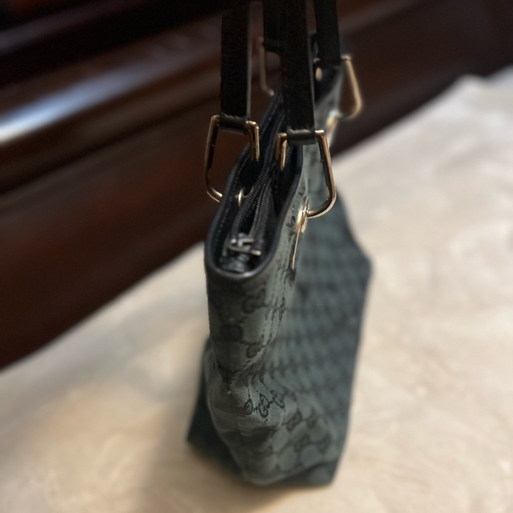 Authentic Vintage Gucci Eclipse Monogram Tote - image 7